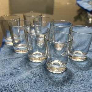 Clear Glass Shot Glass Set